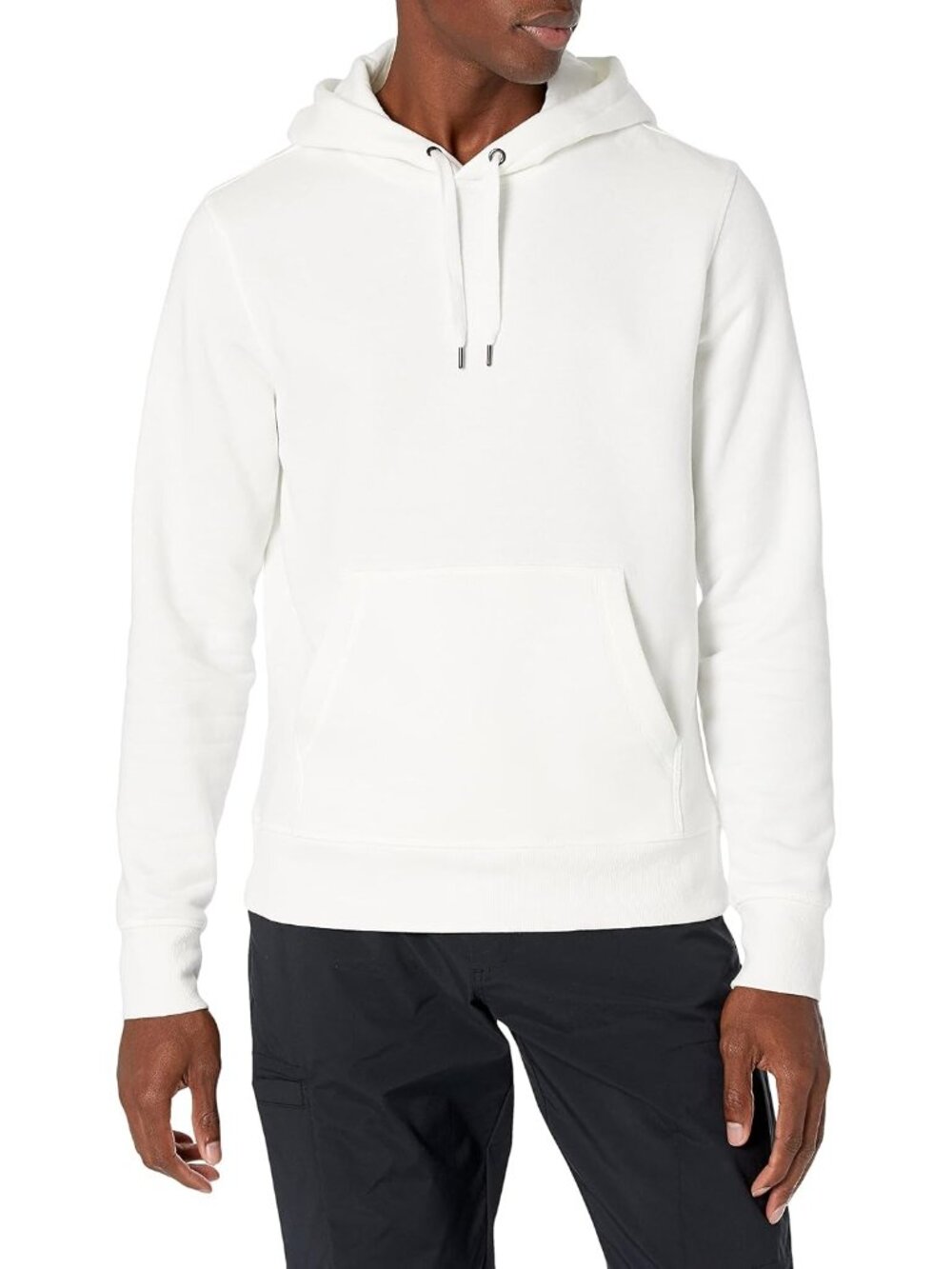 Amazon Essentials Men's Olive Heather Pullover Comfortable Hooded Sweatshirts